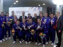 Юношеская сборная России вернулась на родину