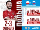 Видеотрансляция матчей Россия - Польша