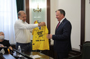Глава Екатеринбурга встретился с игроками и тренерами мини-футбольного клуба «Синара»