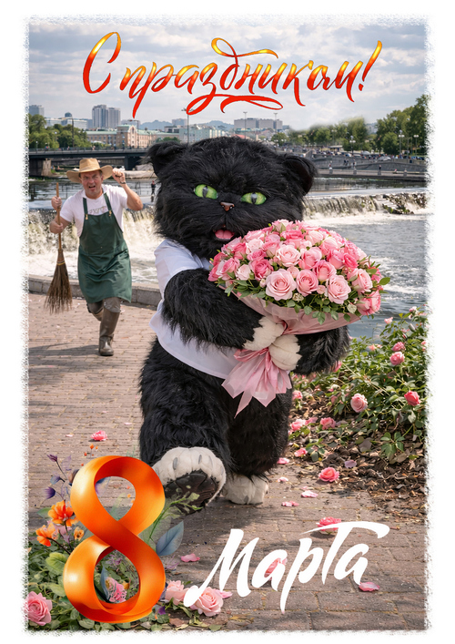 С 8 МАРТА!